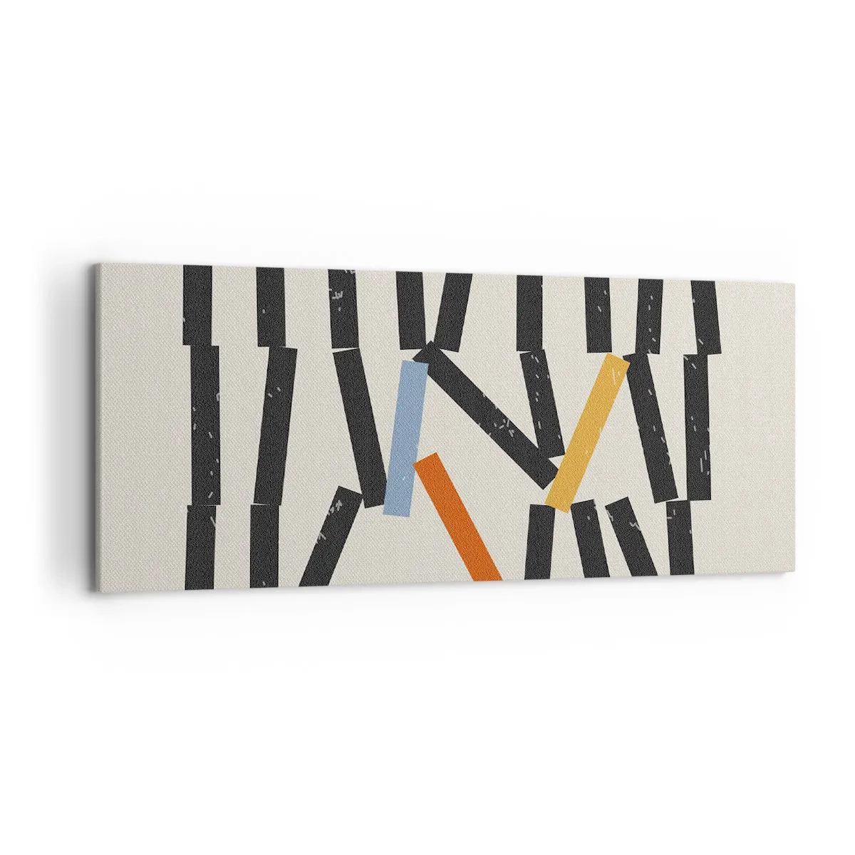 Obraz na plátně - Domino – kompozice - 120x50 cm