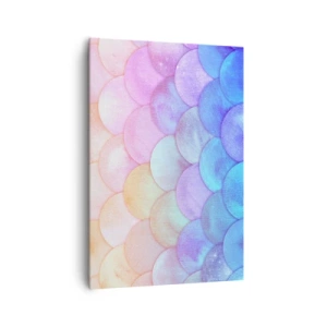 Obraz na plátně - Perleťová šupina - 70x100 cm