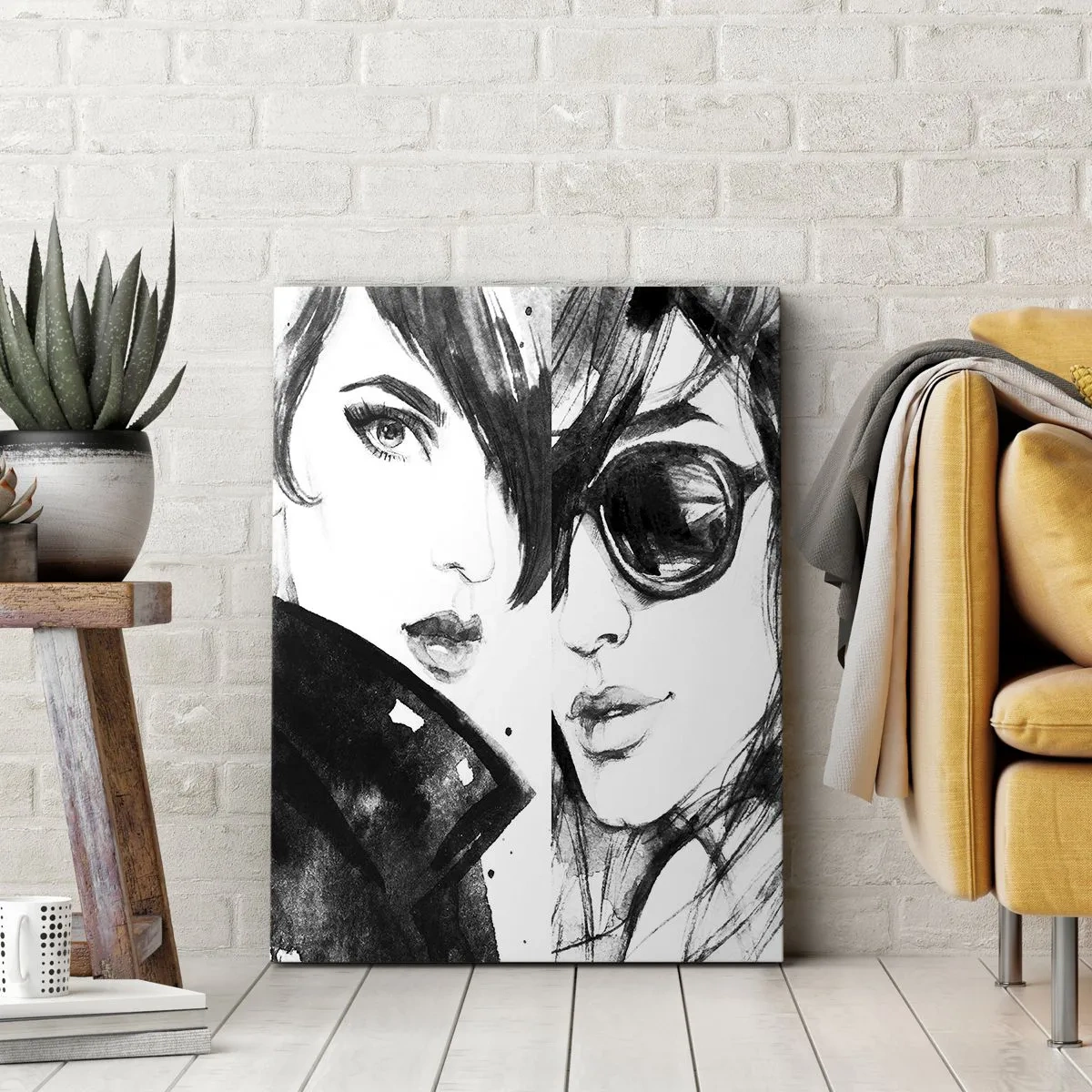 Obraz na plátně - Znásobená krása - 50x70 cm