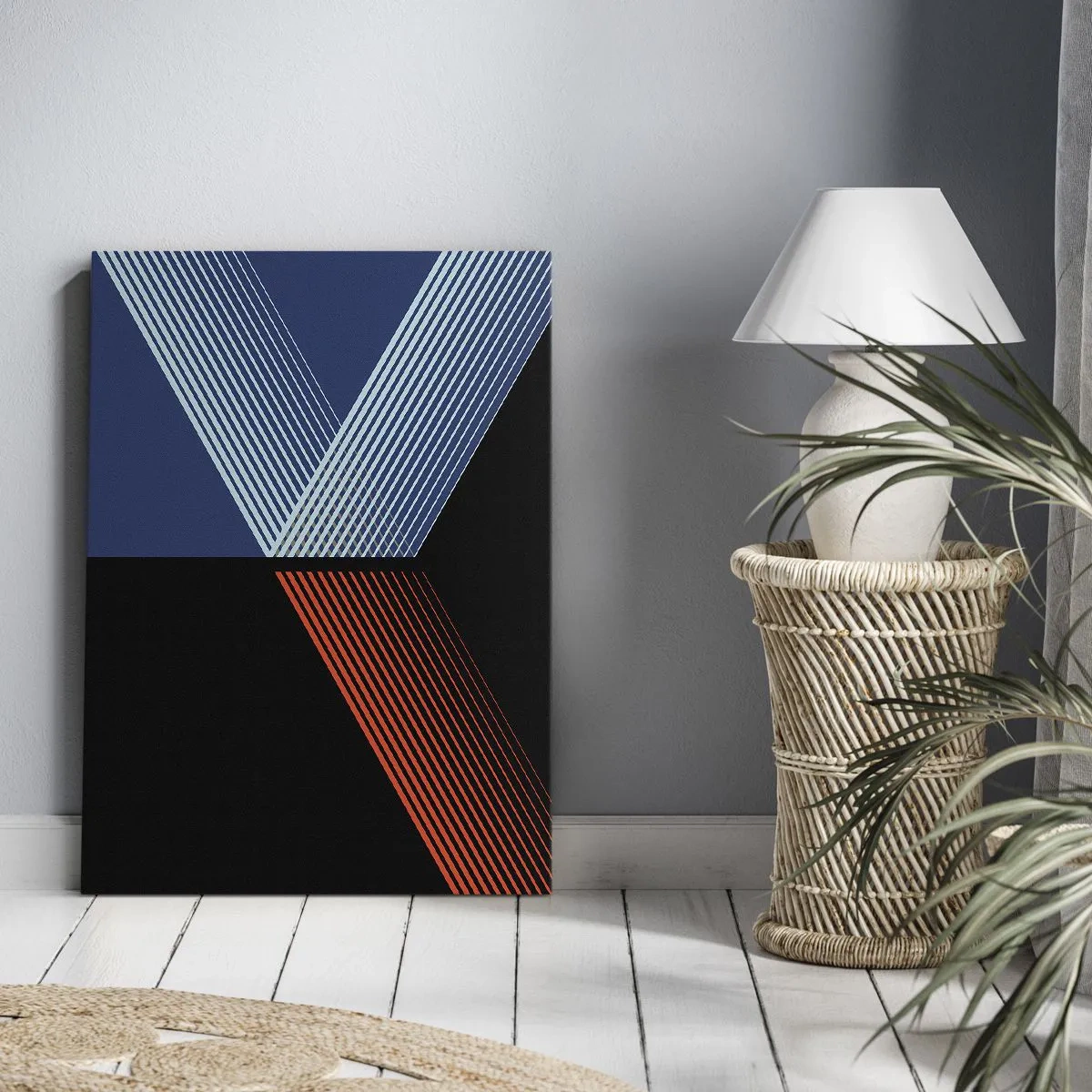 Obraz na plátně - Jednoduchý příběh - 55x100 cm