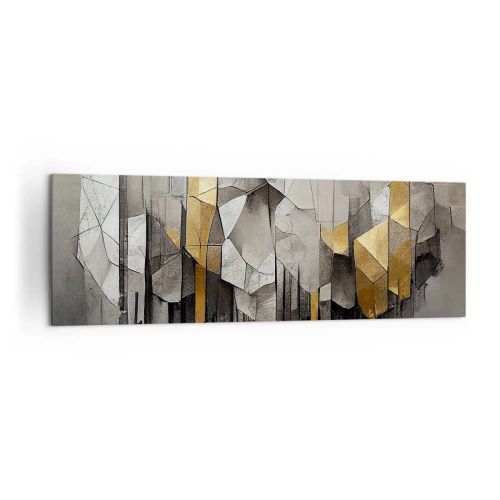 Obraz na plátně - Kompozice z ledu a světla - 160x50 cm