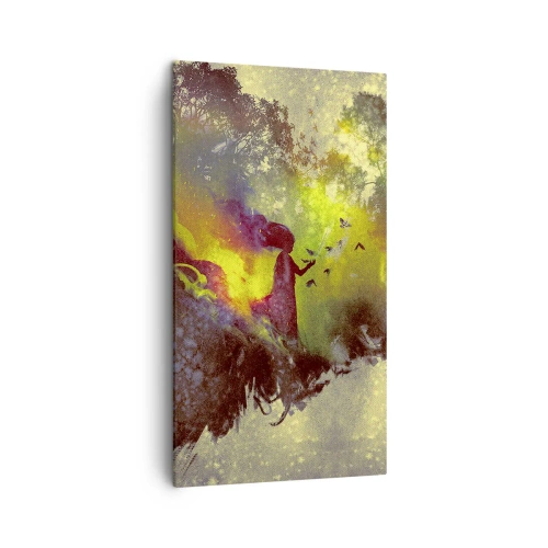 Obraz na plátně - Matka příroda - 45x80 cm