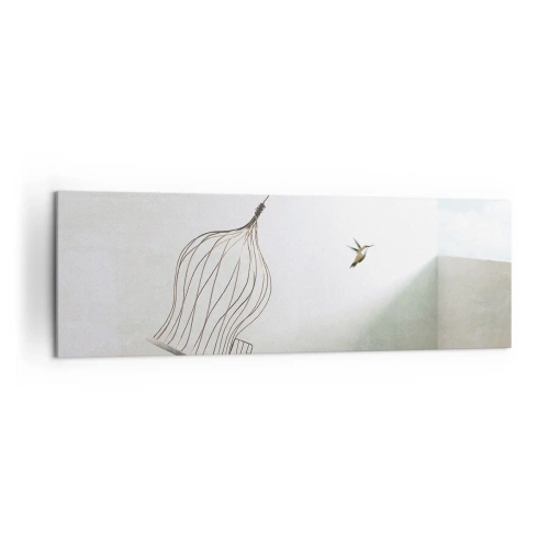 Obraz na plátně - Ve svém živlu - 160x50 cm
