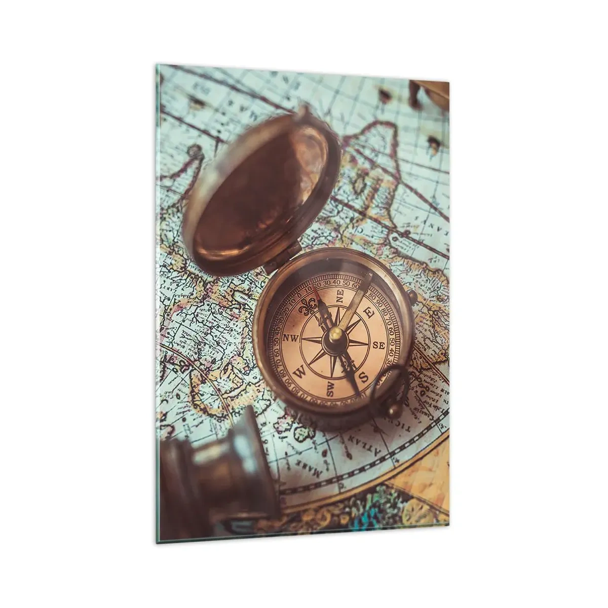 Obraz na skle - Pro dobrodruha - 80x120 cm