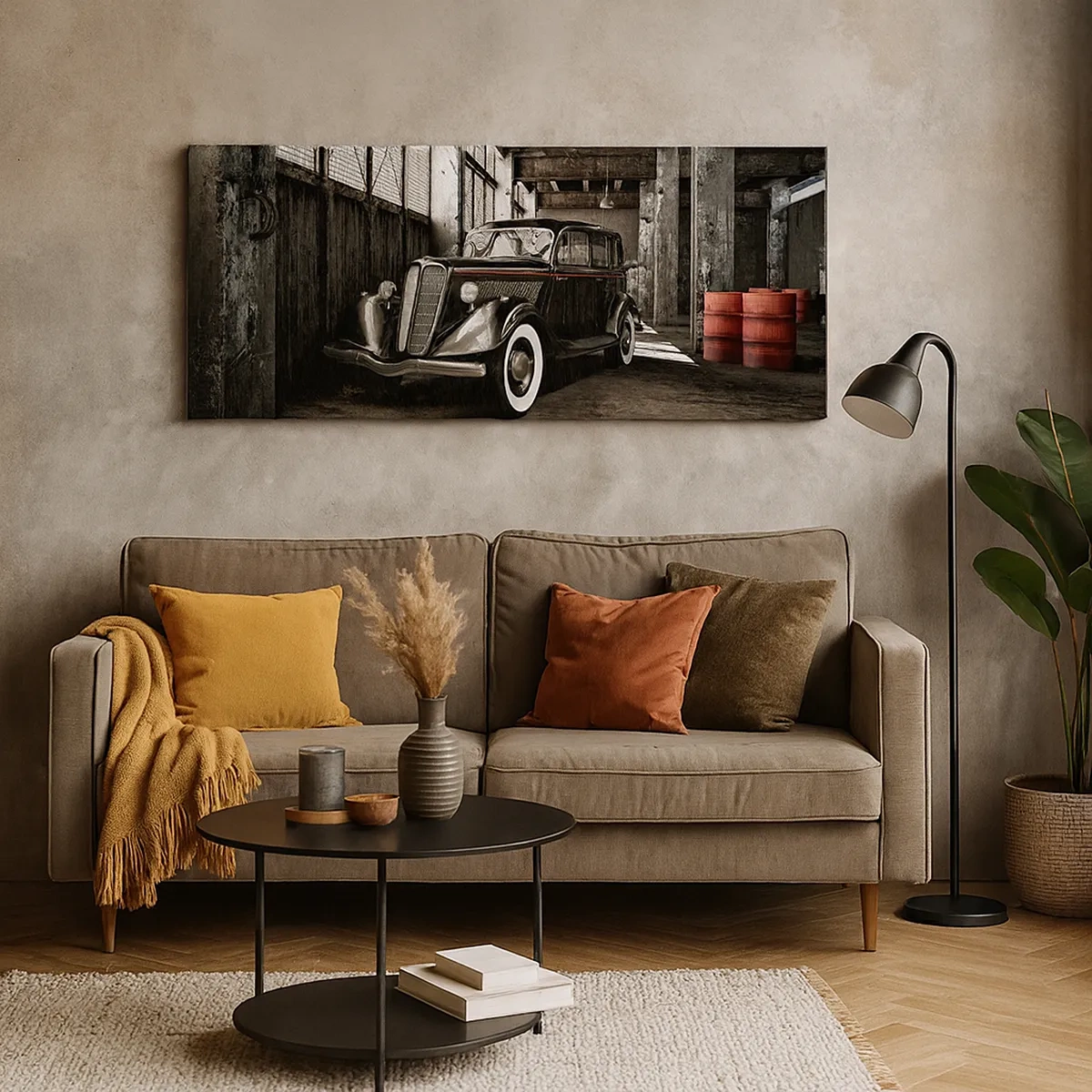 Obraz na plátně - Nepomíjející elegance 30. let - 30x30 cm