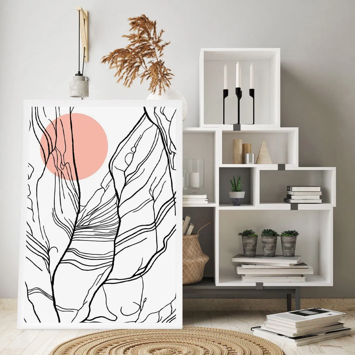 Plakát - V síti větviček - 61x91 cm