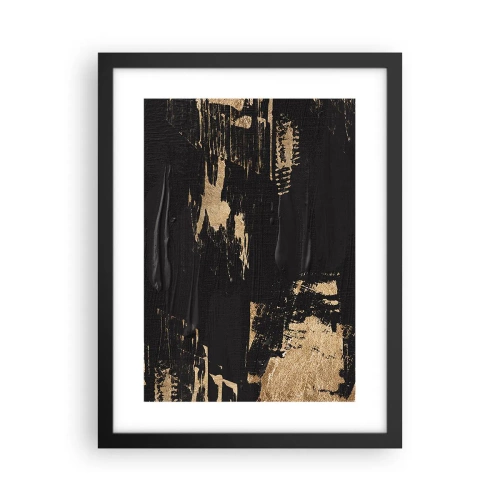 Plakát v černém rámu - Stopa doteku - 30x40 cm