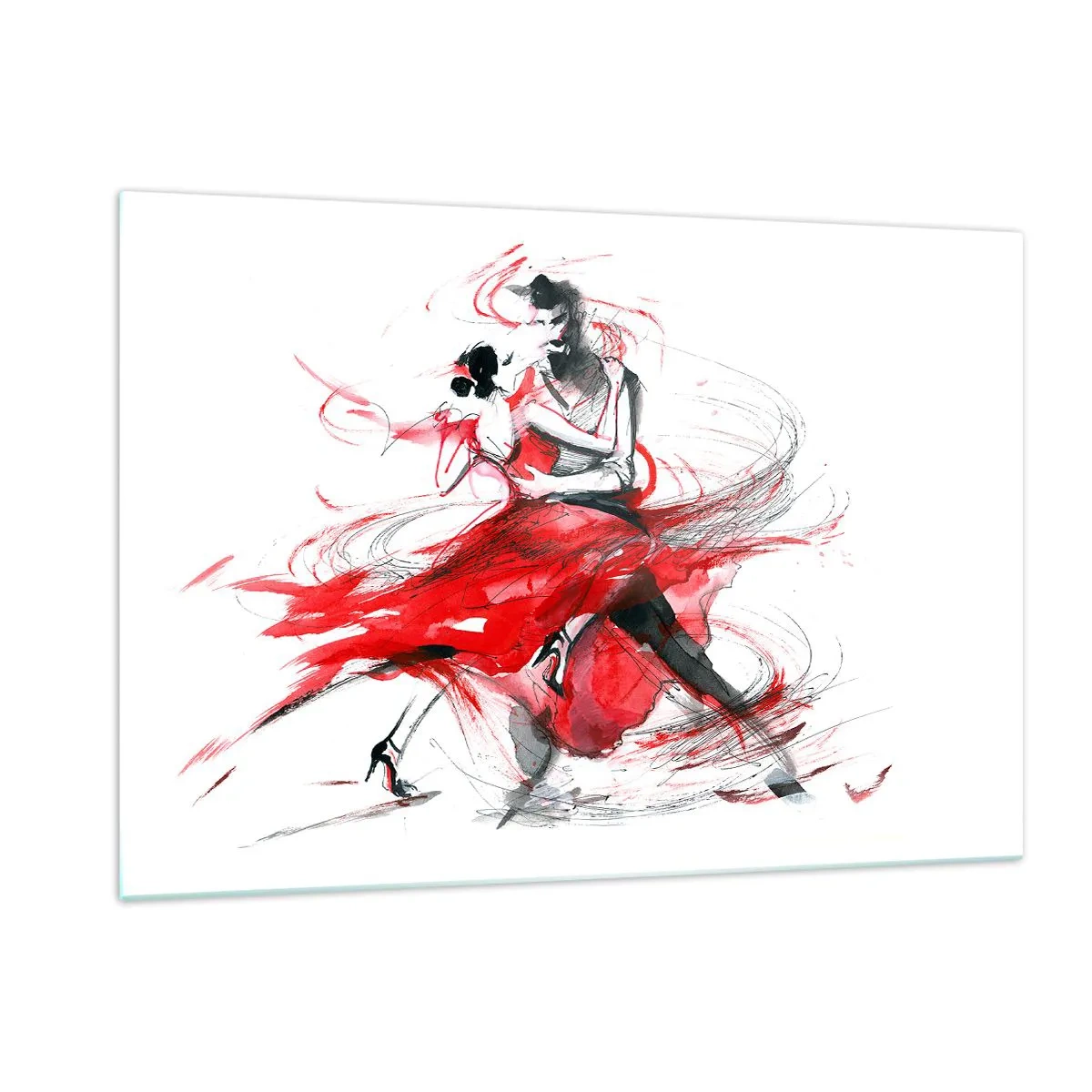 Obraz na skle - Tango - rytmus náruživostí - 120x80 cm
