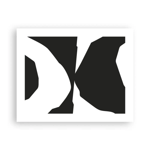 Plakát - Positive-negative - 50x40 cm