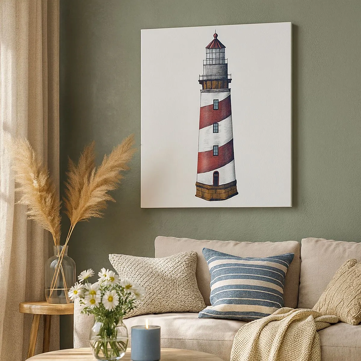 Obraz na plátně - Vždy na stráži - 30x30 cm