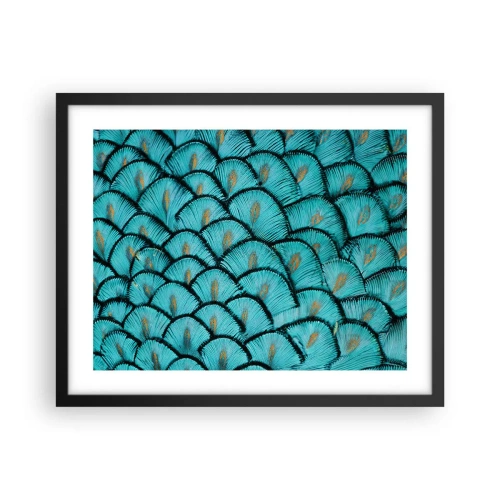 Plakát v černém rámu - Velká slavnost peří - 50x40 cm