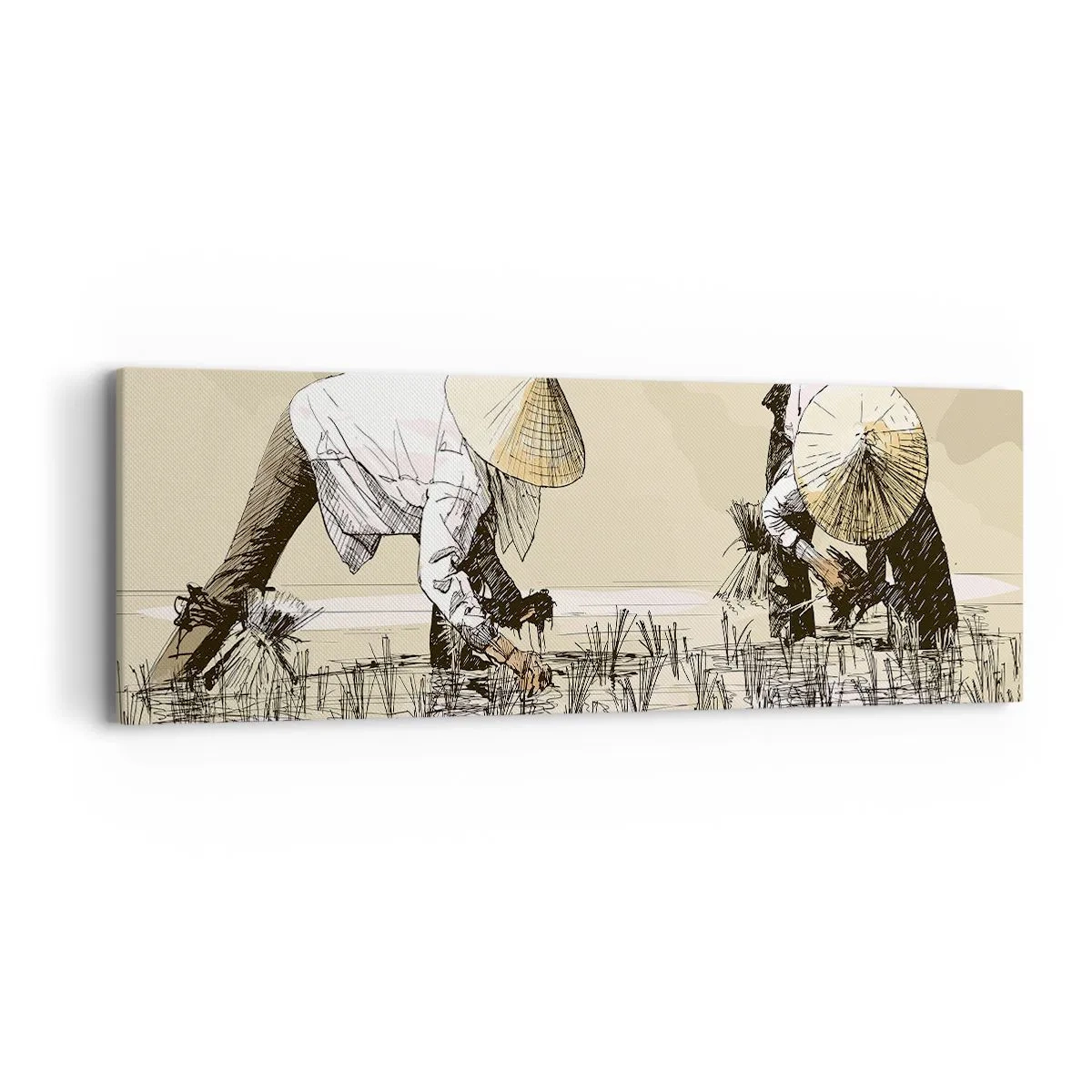 Obraz na plátně - Úspěšná sklizeň - 90x30 cm