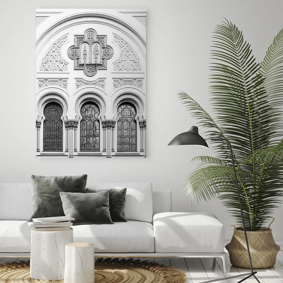 Obraz na skle - Na pomezí kultur - 50x70 cm