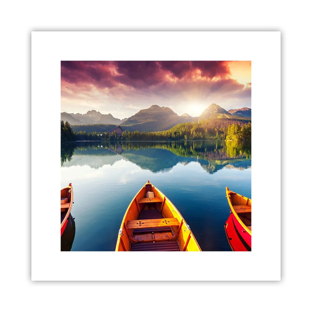 Plakát - Nic proti přírodě - 30x30 cm