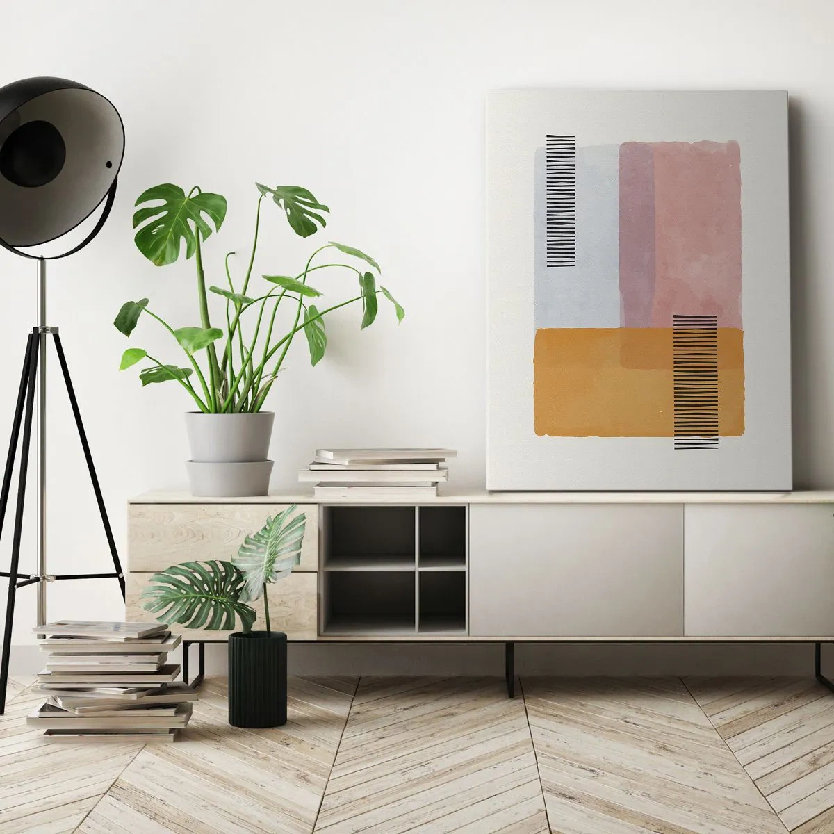 Obraz na plátně - Z rohu do rohu - 45x80 cm