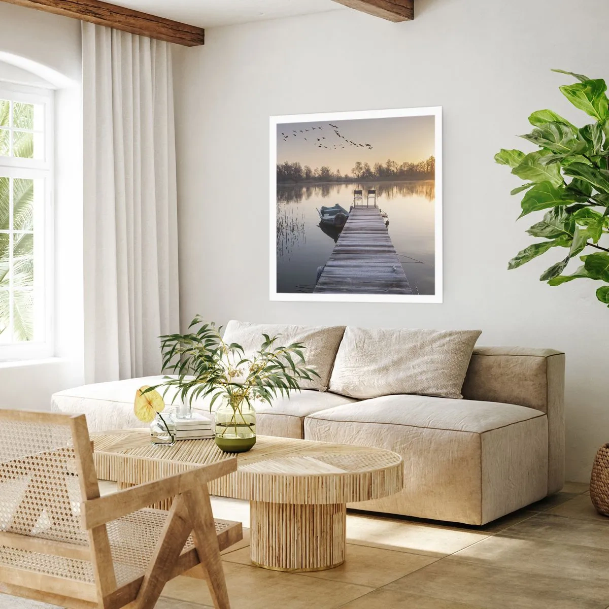 Plakát - Časem se vrátím - 40x40 cm