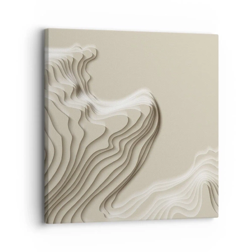 Obraz na plátně - Topografie umění - 30x30 cm