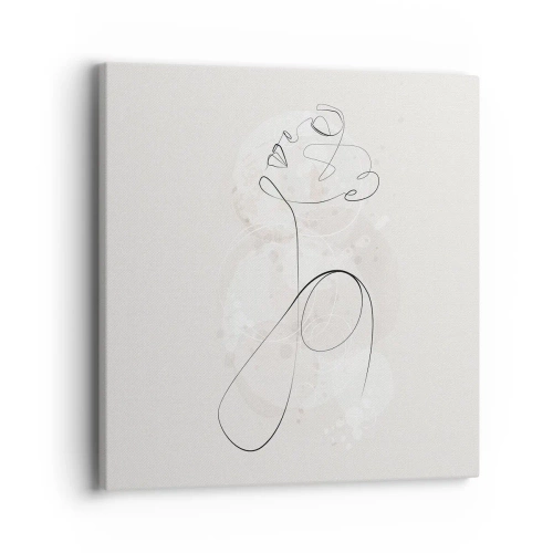 Obraz na plátně - Spirála krásy - 40x40 cm