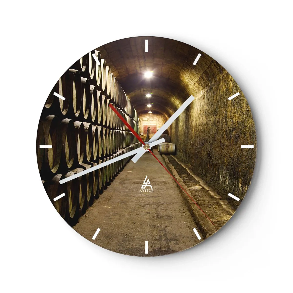 Nástěnné hodiny - Je dobré si odpočinout - 40x40 cm