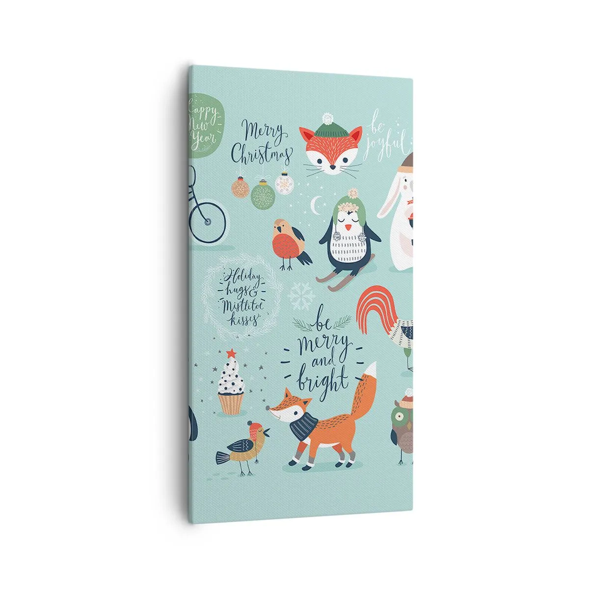 Obraz na plátně - Ať jsou vždy Vánoce! - 55x100 cm