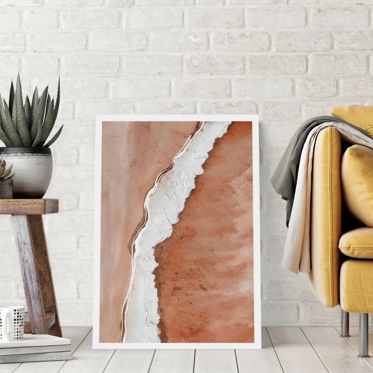 Plakát - V zemitých barvách - 61x91 cm