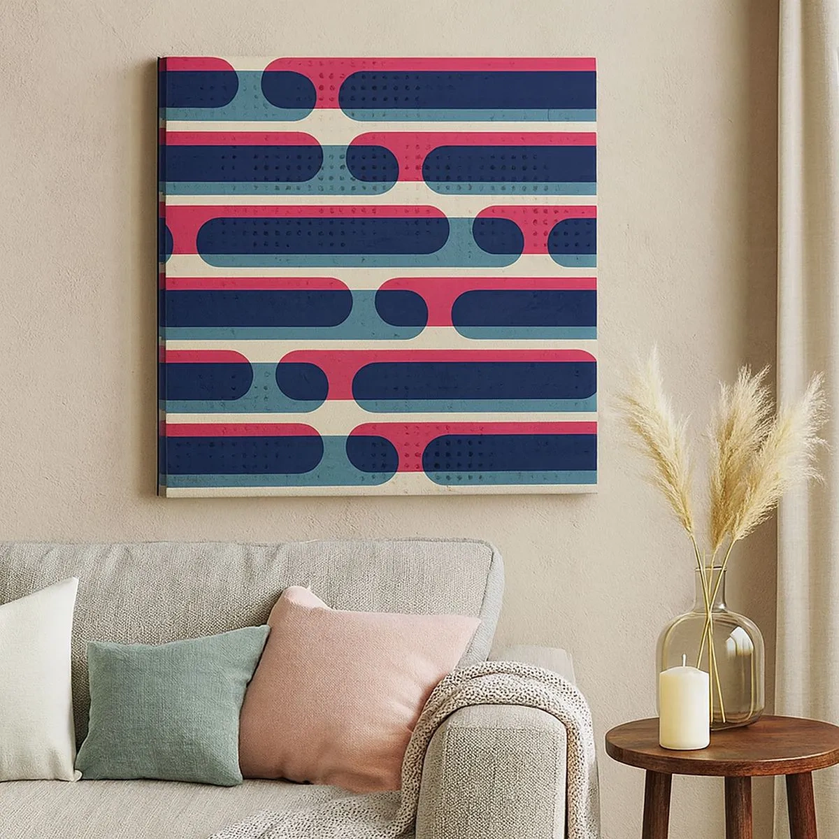 Obraz na plátně - Dovnitř a dopředu - 30x30 cm