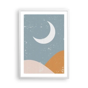 Plakát v bílém rámu - Zázrak mnoha nocí - 50x70 cm