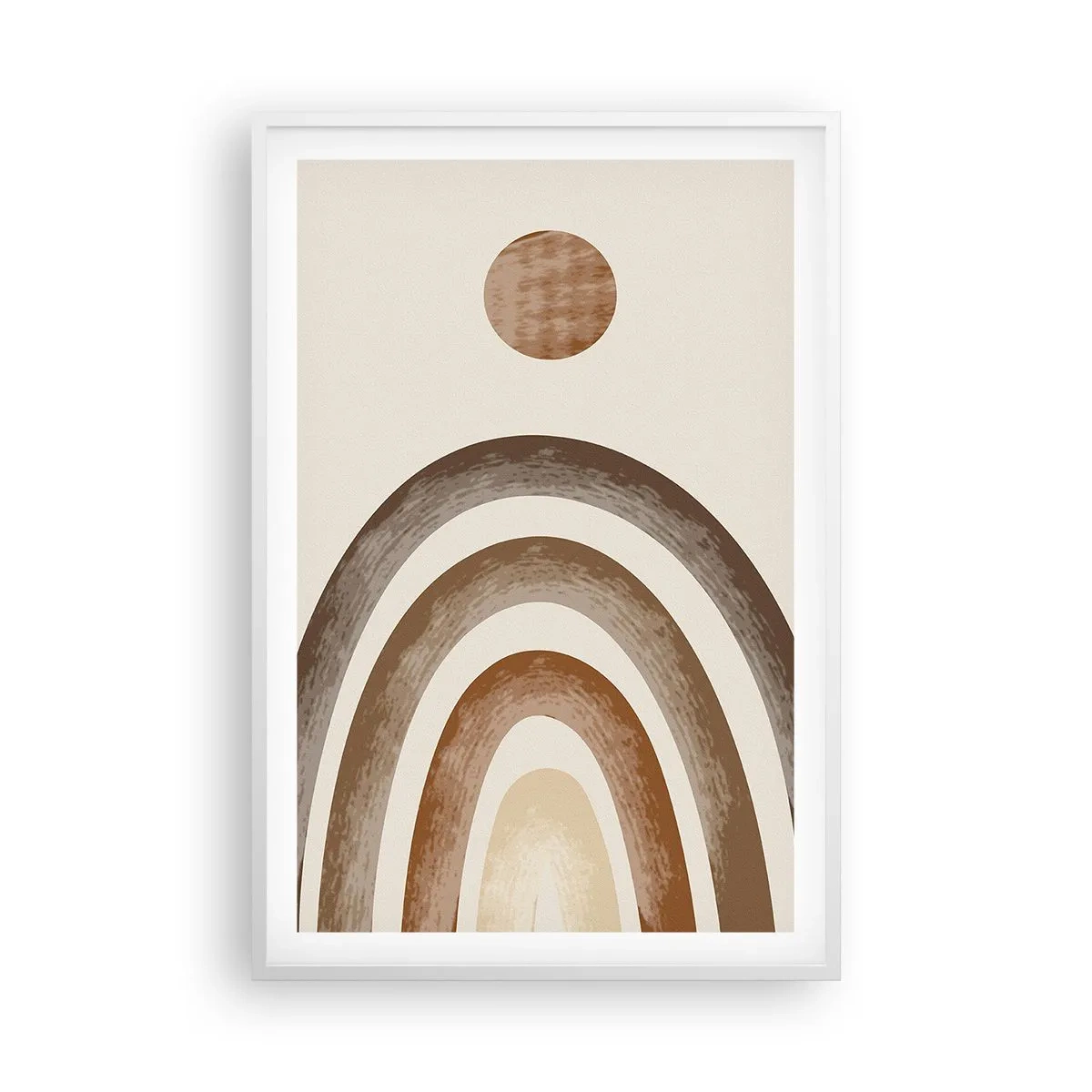 Plakát v bílém rámu - V předaleké galaxii - 61x91 cm