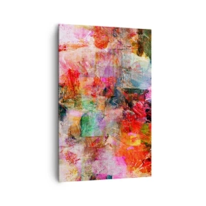 Obraz na plátně - Cesta růžovou - 80x120 cm