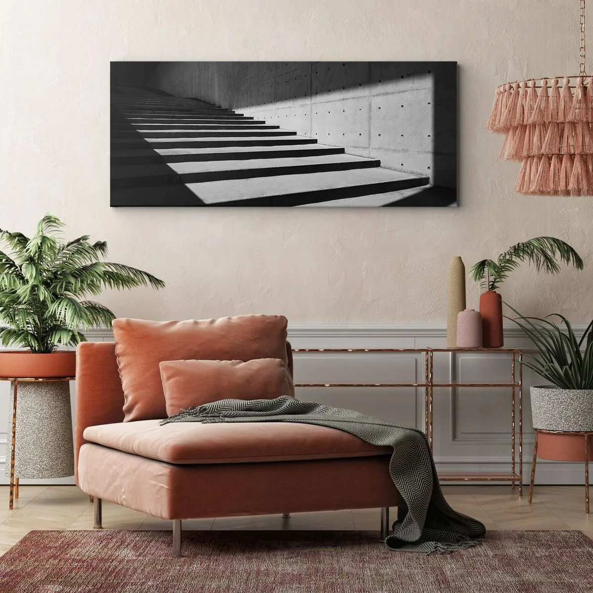 Obraz na plátně - Syrová krása modernismu - 100x40 cm