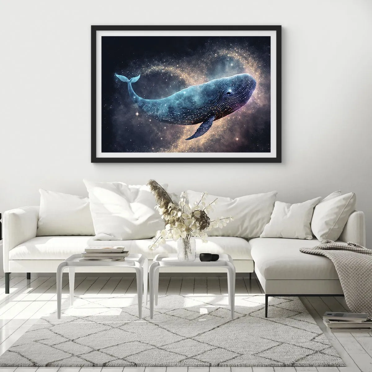 Plakát v černém rámu - Je takový svět… - 70x50 cm
