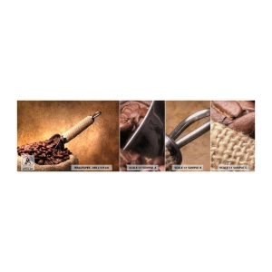 Vzor Fototapety Premium Canvas - U zdroje chuti - Gastronomie, Káva, Aroma - 100x30 cm