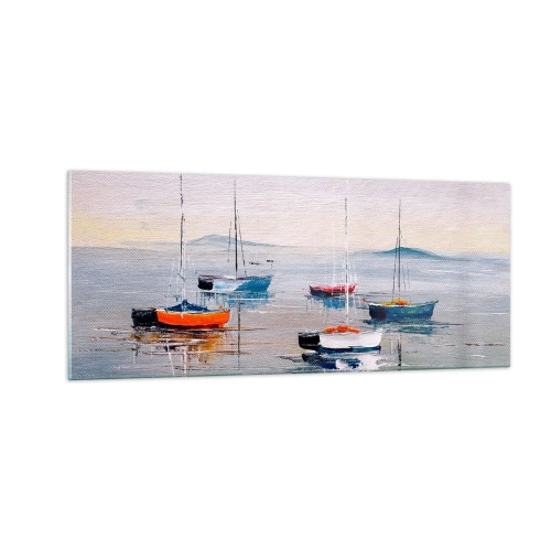 Obraz na skle - Zasloužený odpočinek - 100x40 cm