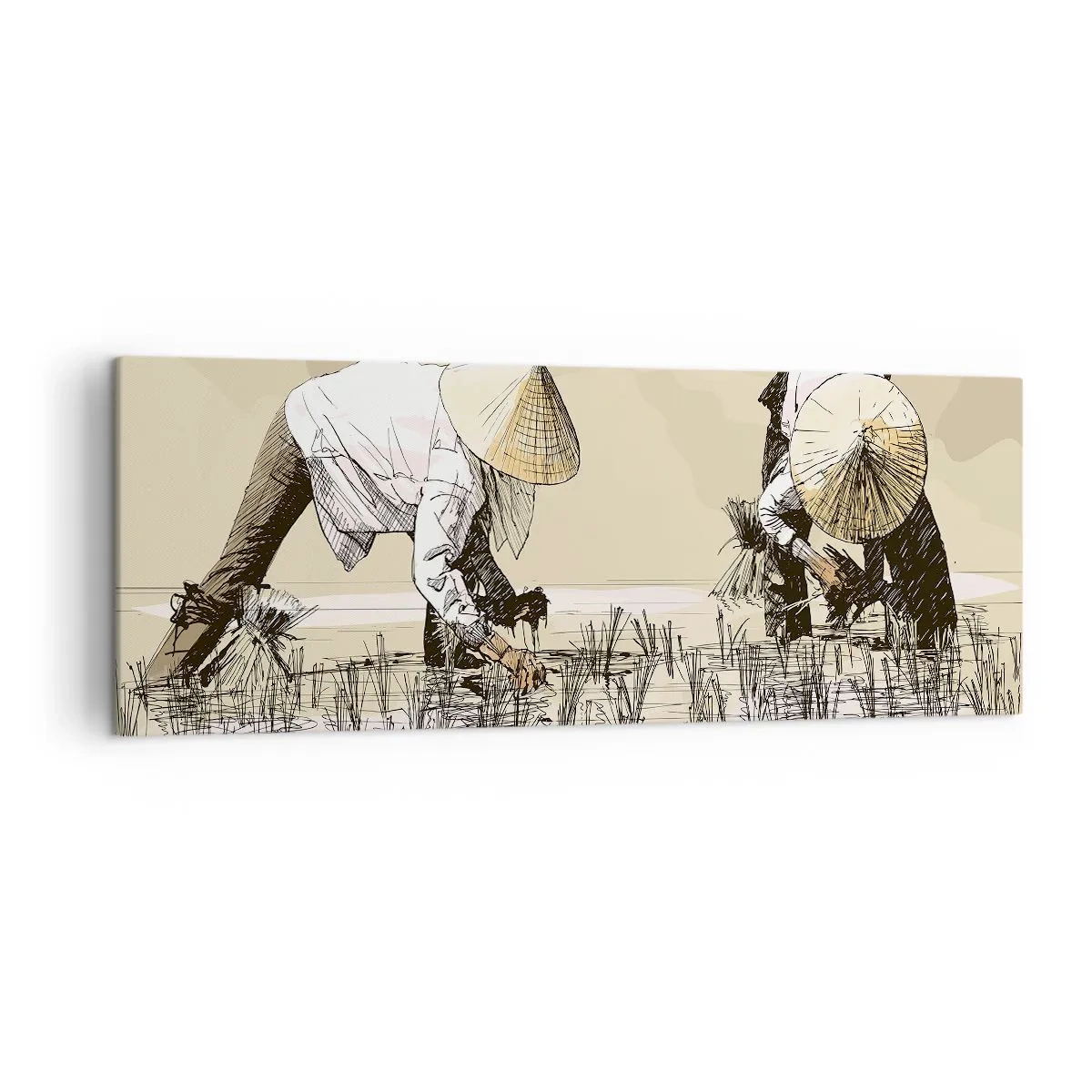 Obraz na plátně - Úspěšná sklizeň - 140x50 cm