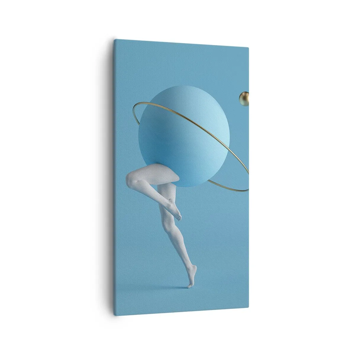 Obraz na plátně - Šílenství planet - 55x100 cm