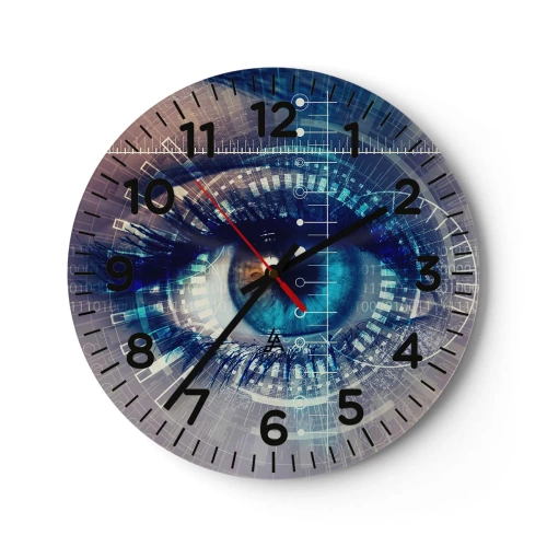 Nástěnné hodiny - Myslíš si, že mě znáš - 30x30 cm