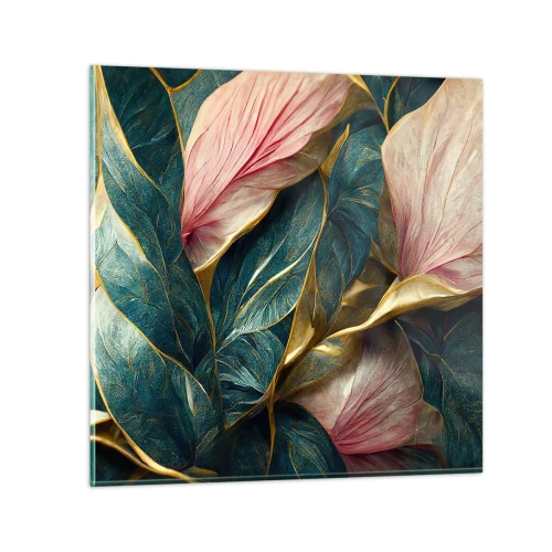 Obraz na skle - Přirozená elegance a styl - 60x60 cm