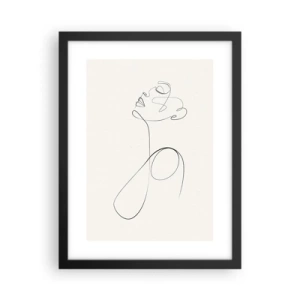 Plakát v černém rámu - Zamotaná ve snech - 30x40 cm