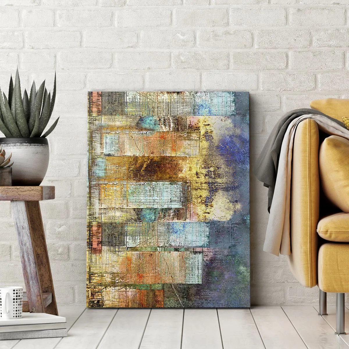 Obraz na plátně - Prosluněná metropole - 80x120 cm