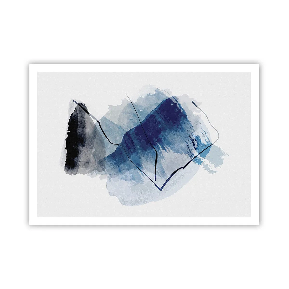 Plakát - Ledová hora - 100x70 cm