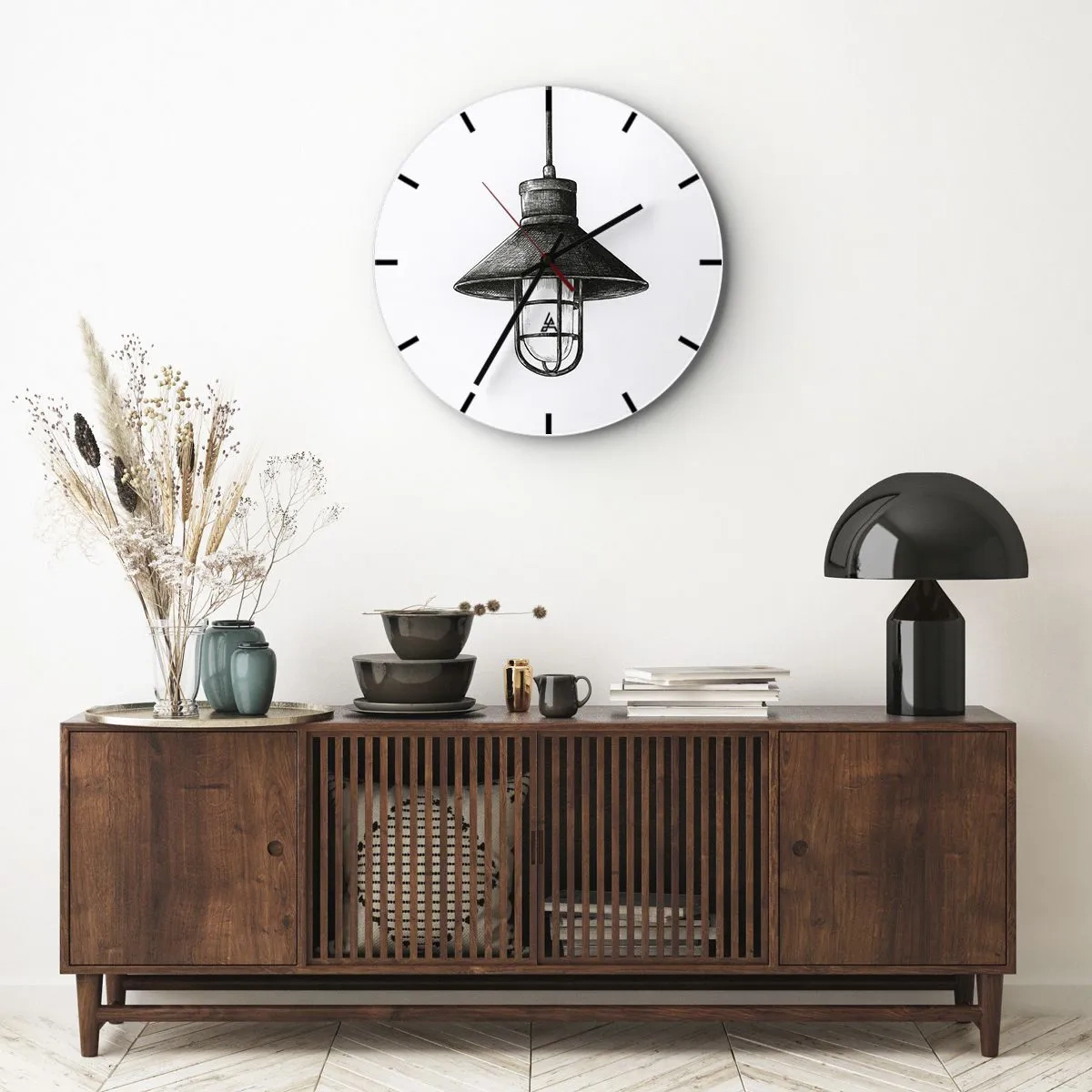 Nástěnné hodiny - Jako před lety… - 30x30 cm