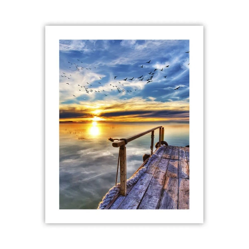 Plakát - Vítr jde odpočívat - 40x50 cm