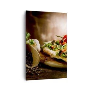 Obraz na plátně - Přímo z pece a ze zahrady - 80x120 cm