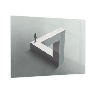 Obraz na skle - A přece je to možné - 100x70 cm