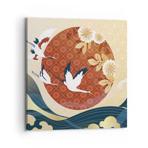 Obraz na plátně - Japonská pohádka - 70x70 cm