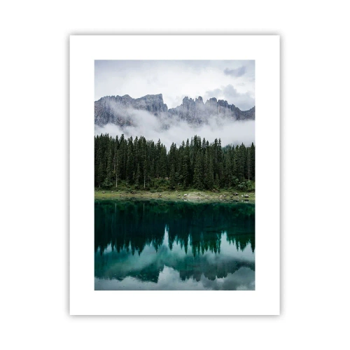 Plakát - Tiše, tiše, neprobuďme spící vodu…. - 30x40 cm