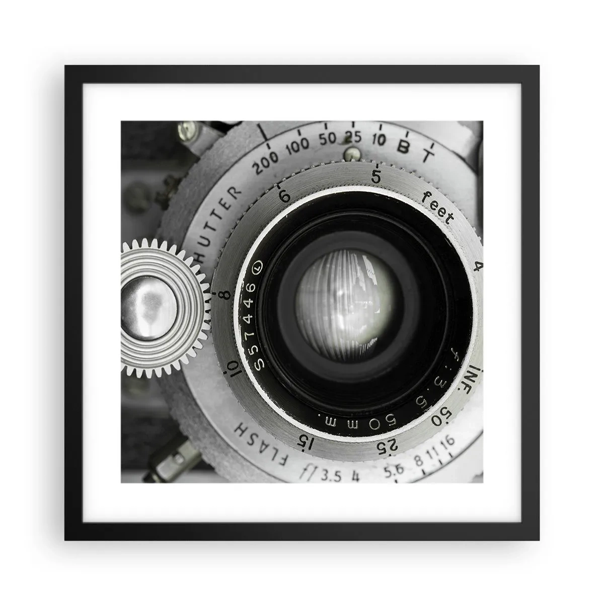 Plakát v černém rámu - Příběh o Hollywoodu - 40x40 cm