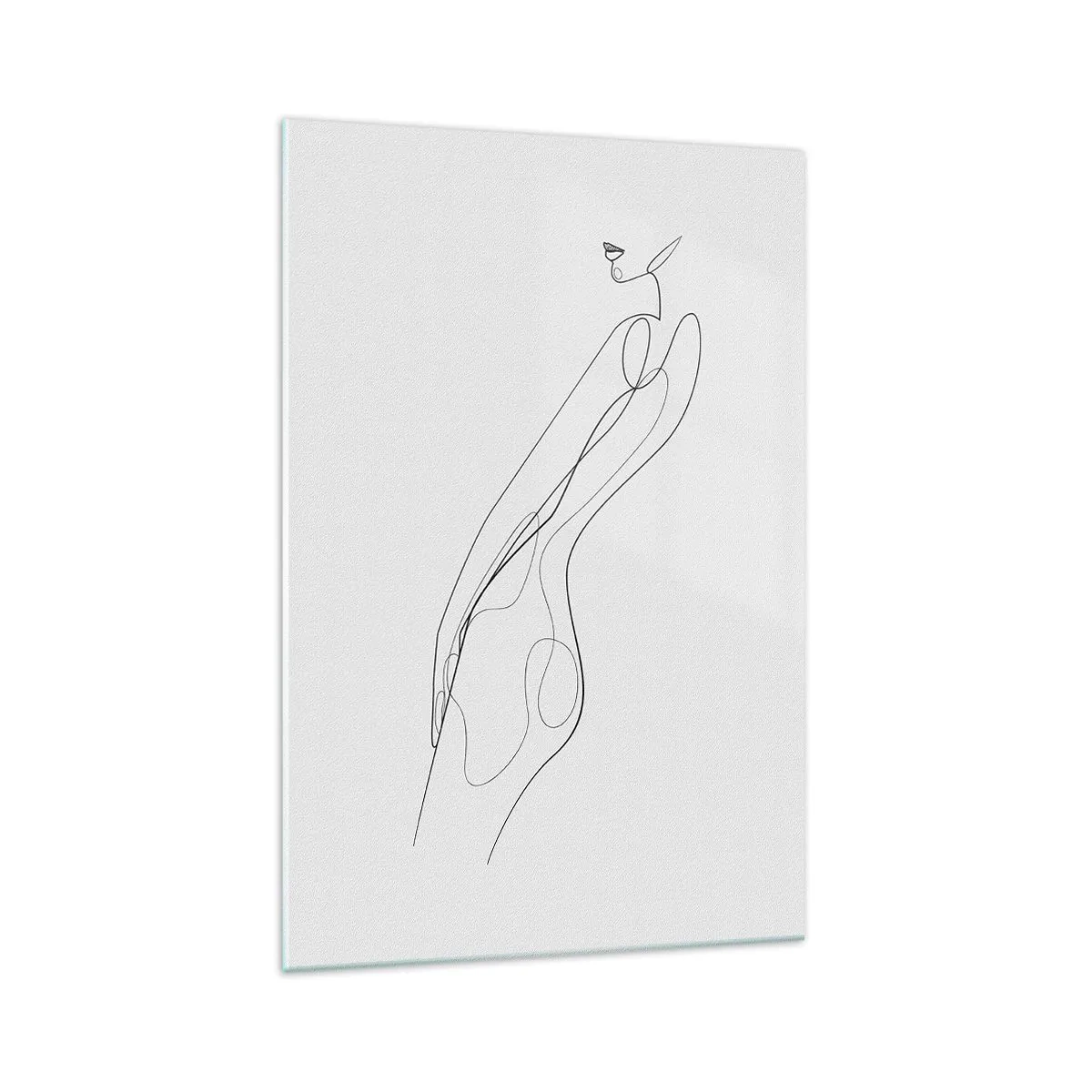 Obraz na skle - Pouze slib - 70x100 cm