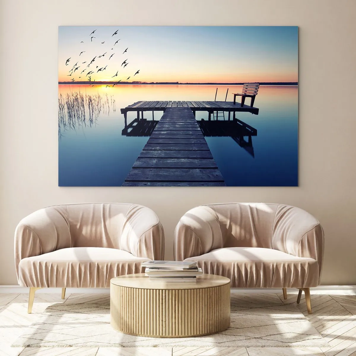 Obraz na skle - To byl dobrý den - 120x80 cm