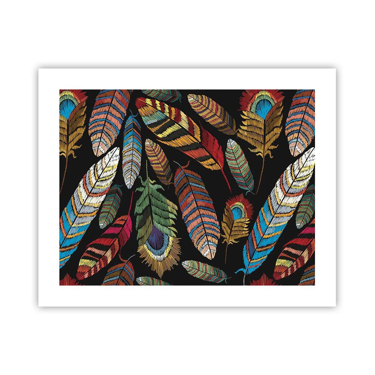 Plakát - Ptačí karneval - 50x40 cm